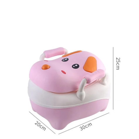 PELELA BACINICA PARA BEBE FIGURAS ROSA-1