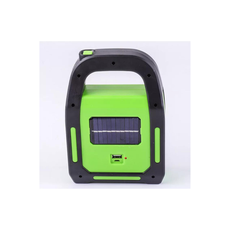 Linterna Solar Recargable 4 en 1 USB-2
