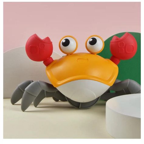 CANGREJO FLOTADOR JUGUETE DE BAÑO PARA NIÑOS-0