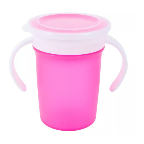 VASO ANTIDERRAME 360 CON ASAS 270ML FUCSIA-1