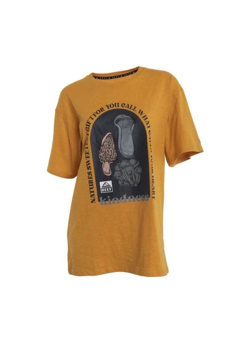 Polera Women Overzise Yellow Orange-0