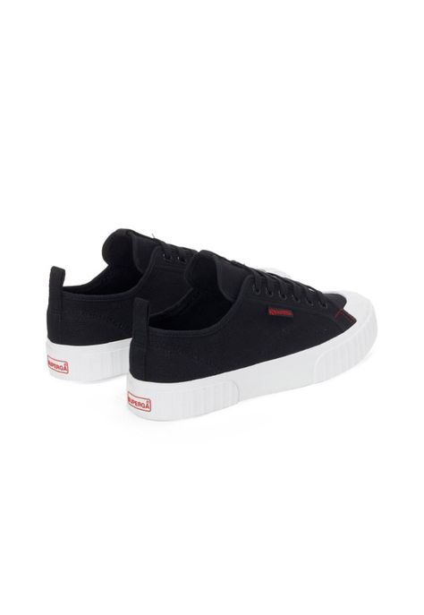 Zapatilla 2630 Stripe Black White Red-2
