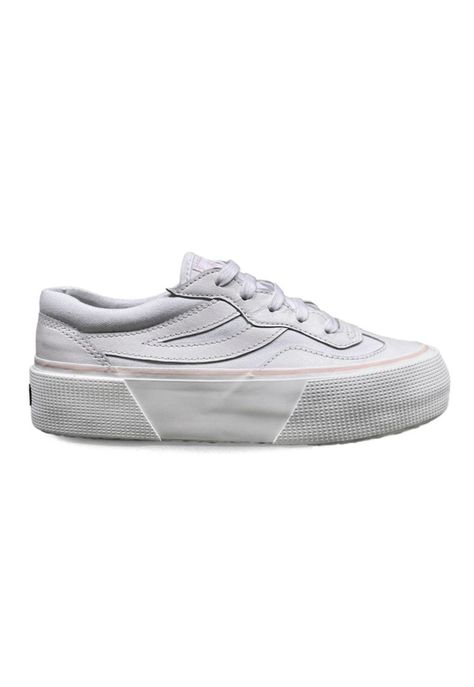 Zapatilla 3041 Revolley Platform White Pink-0