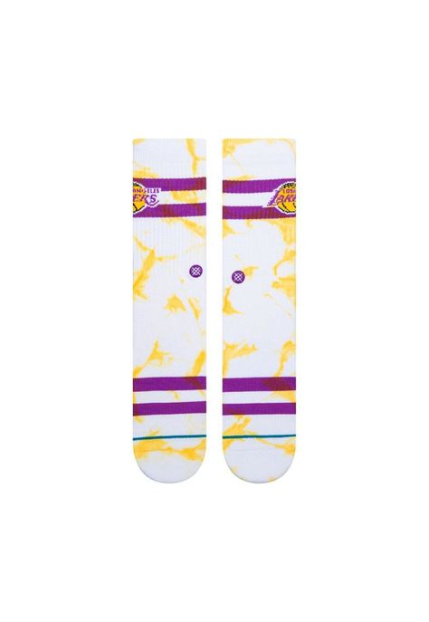 Stance Sock Los Angeles Lakers Dyed Men Gold-1