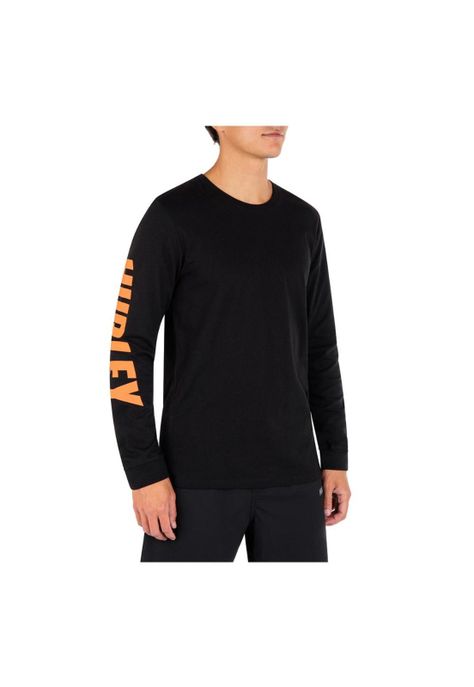 Polera Manga Larga Everyday Explore Fastlane Black-3