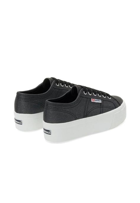 Zapatilla 2790 Glitter Canvas Black-2