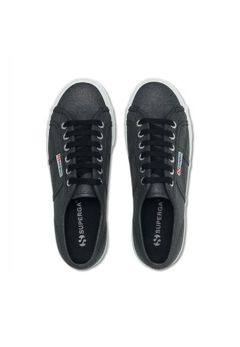 Zapatilla 2790 Glitter Canvas Black-3