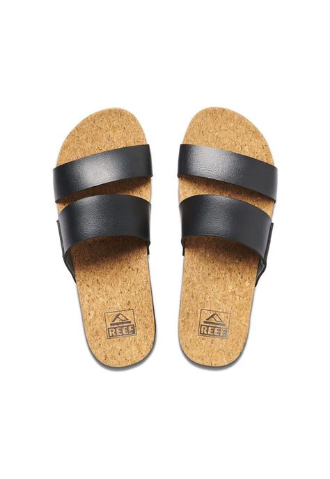 Sandalia Cushion Bounce Vista Hi Women Black Reef-2