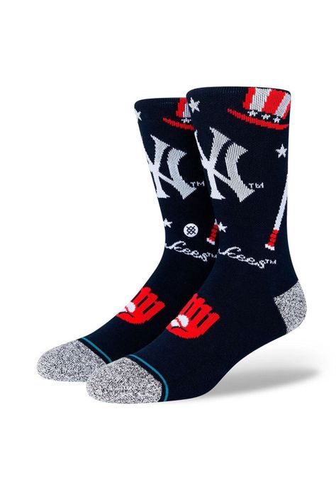 Stance Sock New York Yankees Landmark Men Navy-0