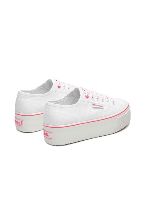 Barbie x Superga 2790 Zapatilla Classic White Pink-2