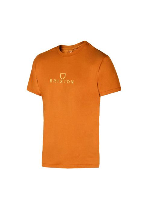 Polera Men Logo Bordado Brown-3