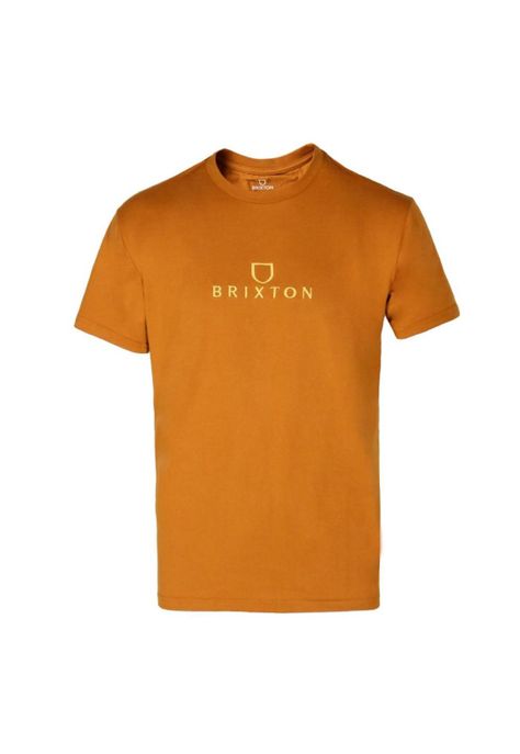 Polera Men Logo Bordado Brown-0