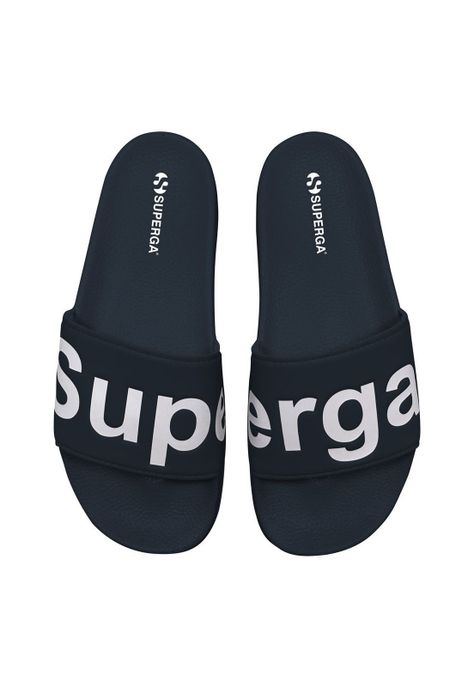 Sandalia 1908 Slides Polysoft Navy Superga-0