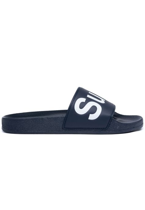 Sandalia 1908 Slides Polysoft Navy Superga-1