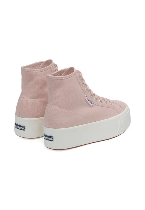 Zapatilla 2708 Hi Top Pink Skin F Avorio-2