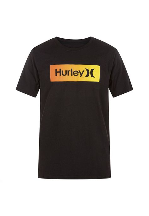 Polera EVD WSH OAO Boxed Gradient Black Hurley-0