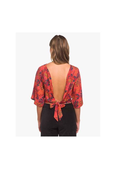 Polera Back Tie Party Top Botan Parade Hurley-1