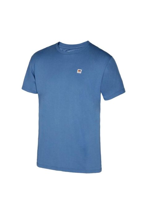 Polera Men Tiny Logo Blue-1