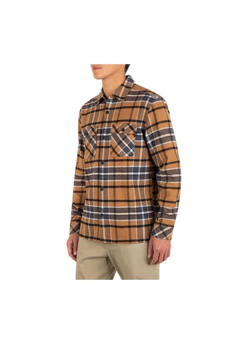 Camisa Santa Cruz Shoreline Flannel Earth-3