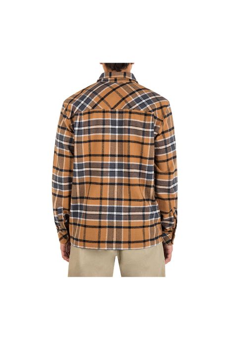 Camisa Santa Cruz Shoreline Flannel Earth-4