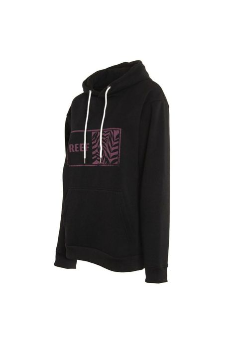 Poleron Men Hoodie Black Burgundy-1