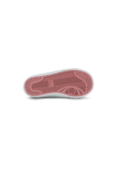 Zapatilla Kids 2843 Club S Strap Vegan White Pink Dusty-4