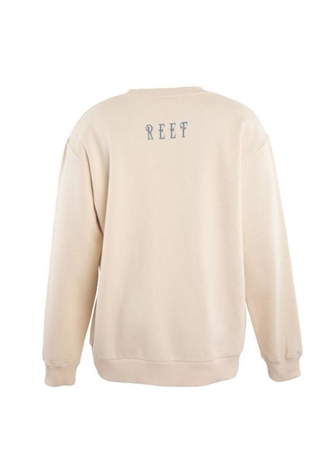 Poleron Men Crew Beige Skeleton Fish-2