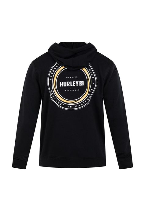 Poleron Hoodie Seaside Fleece Black-1