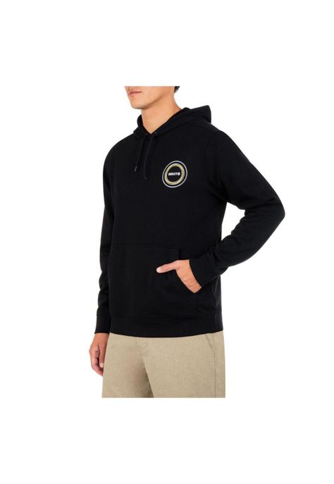 Poleron Hoodie Seaside Fleece Black-4