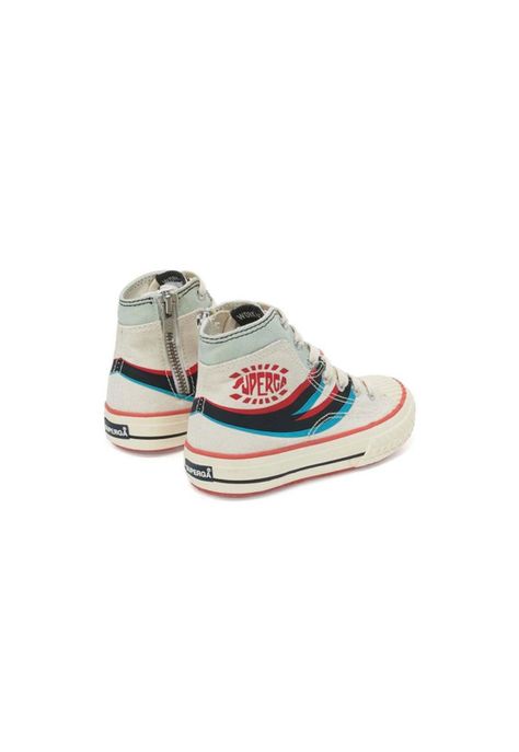 Zapatilla 2946 Kids College Beige Green Iceberg-2