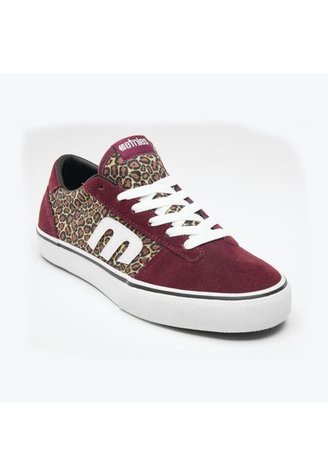 Zapatilla Calli Vulc W'S Burgundy Tan Etnies-1