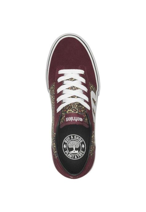 Zapatilla Calli Vulc W'S Burgundy Tan Etnies-2