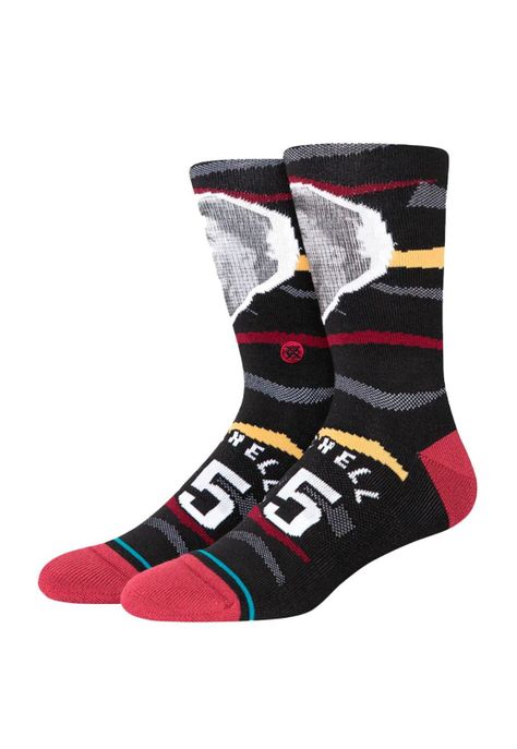 Stance Sock Men NBA Faxed Mitchell Black-0