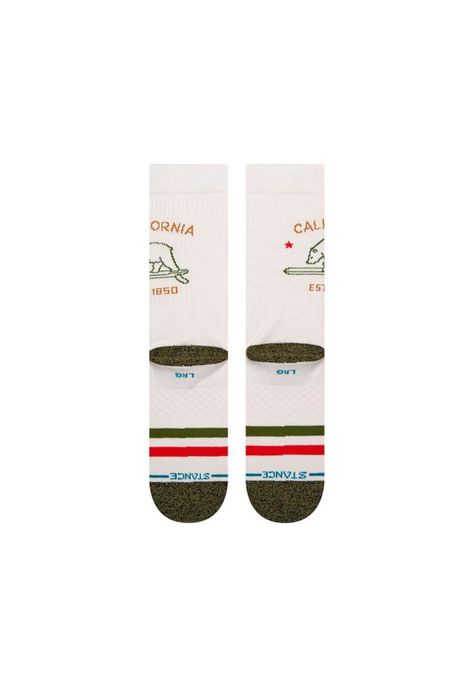 Stance Sock California Republic 2 Men White-2