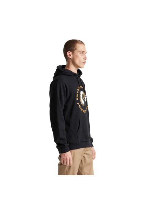 Poleron Rival Stamp Hoodie Black-2