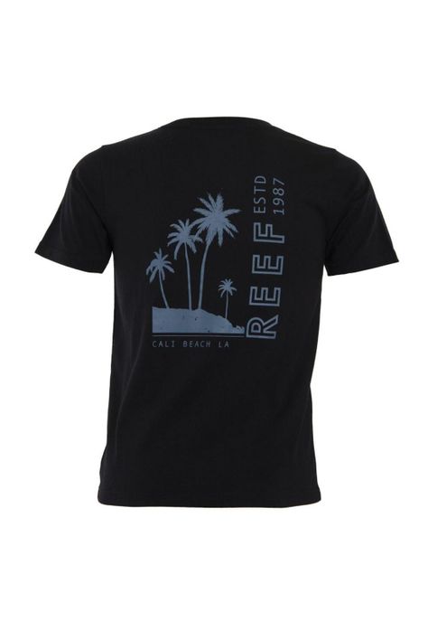 Polera Kids Palm Black Grey-2
