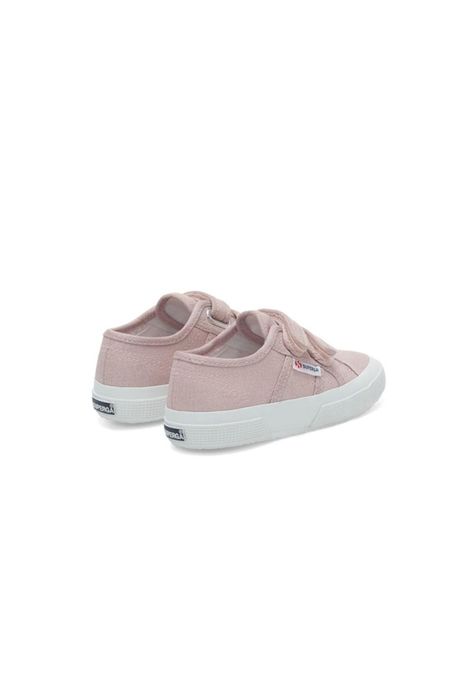 Zapatilla 2750 Kids Strap Glitter Canvas Pink-2