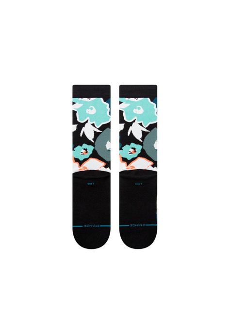 Stance Sock Men Flower Beds Crew Black-2
