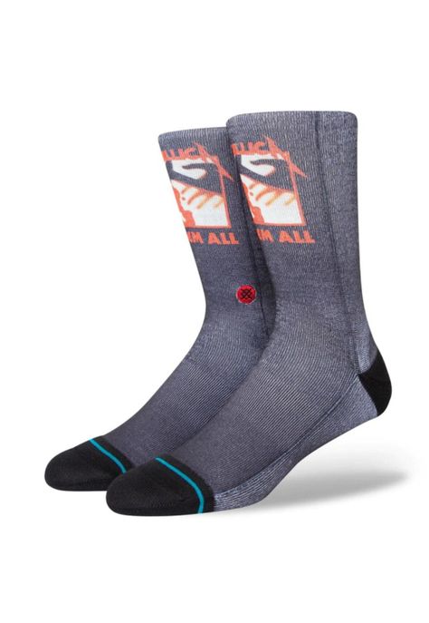 Stance Sock Men Kill Em Dead Black-0