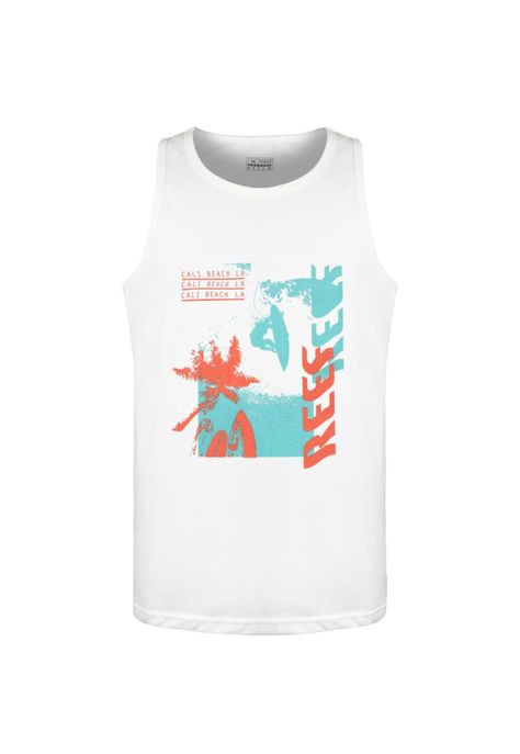 Poleras S/M Reef Hombre Blanco-0
