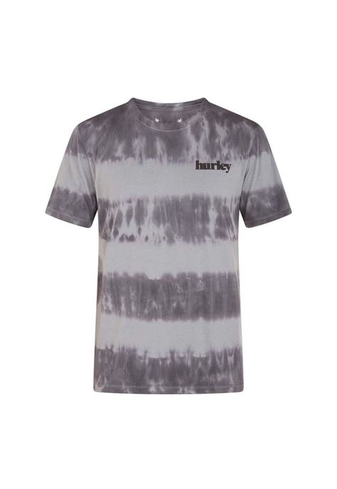 Polera Everyday Washed Tiedye Tealtint Grey Black Hurley-0