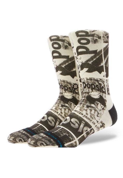 Stance Sock Men Popsicle Crew Vintage White-0