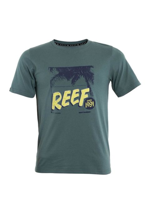 Polera Kids Green Palms-0