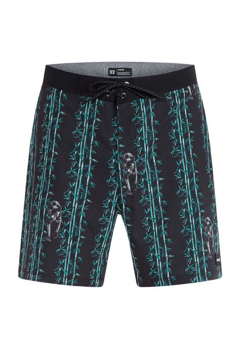 Traje de Baño Phantom Classic 18" Boardshorts Black Multi-0