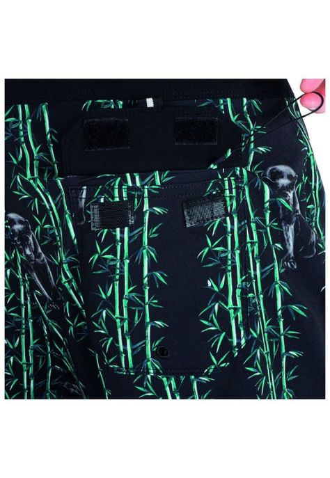 Traje de Baño Phantom Classic 18" Boardshorts Black Multi-3