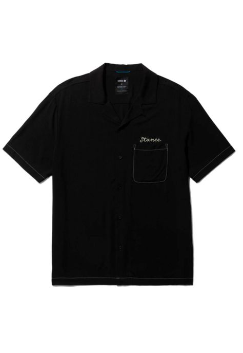 Camisa Stance Yoto Button Up Black-0