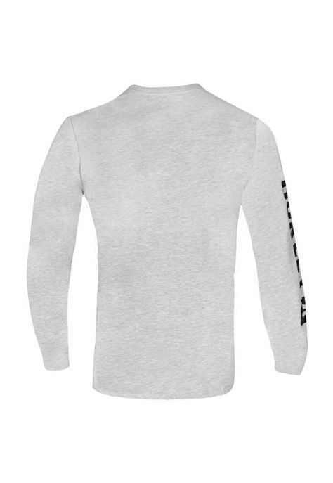 Polera Manga Larga Everyday The Box Dark Heather Grey-3