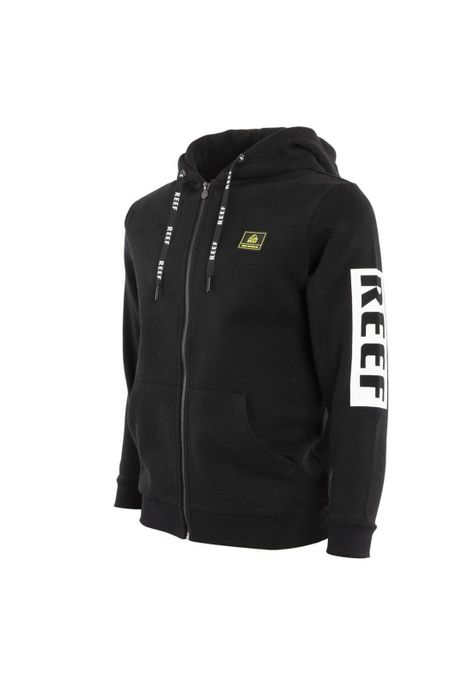Poleron Full Zipper Kids Black-1