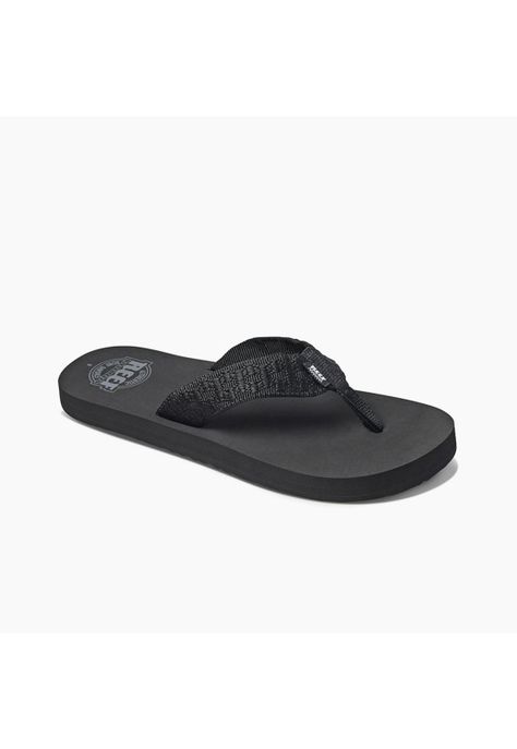Sandalia Smoothy Men Black Reef-0
