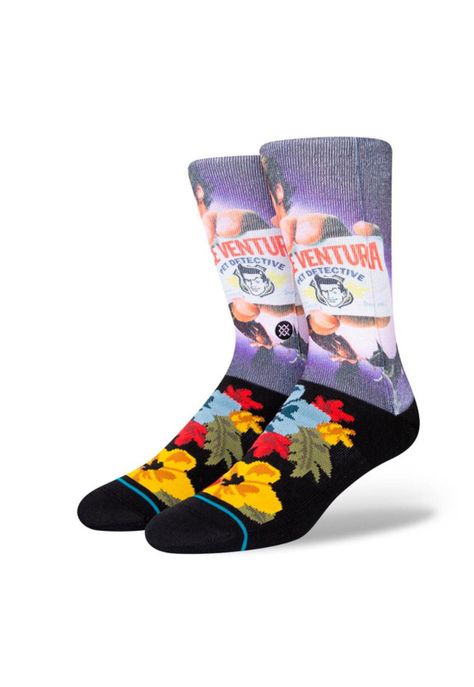 Stance Sock Ace Ventura Pet Detective Black-0